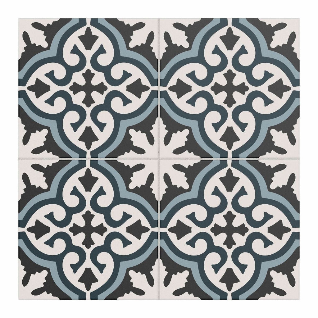 Miro Patterned Ceramic Wall & Floor Tile 25x25cm-Verona-P10872