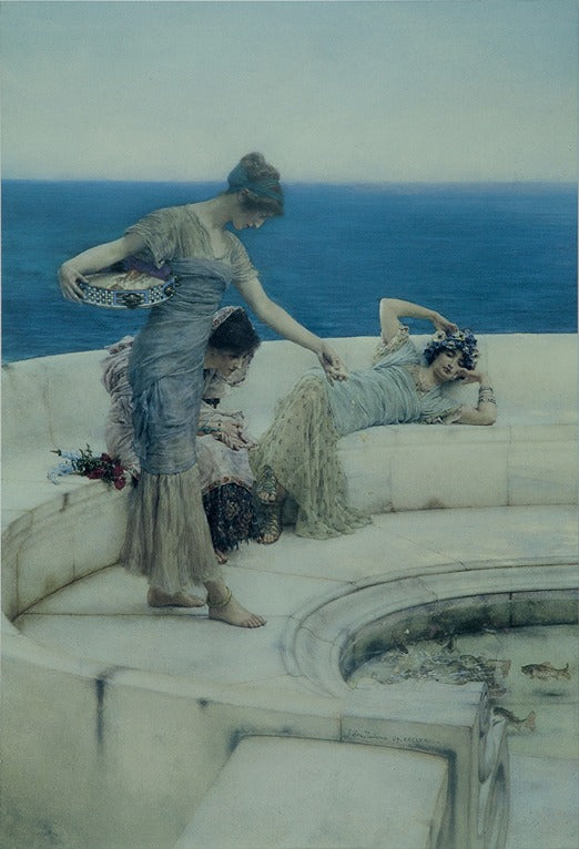 Original Style Artworks Alma-Tadema: Silver Favourites Masterpiece Tile