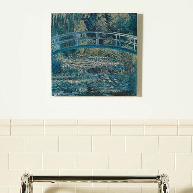 Original Style Artworks Monet: Water-Lily Pond Masterpiece Tile