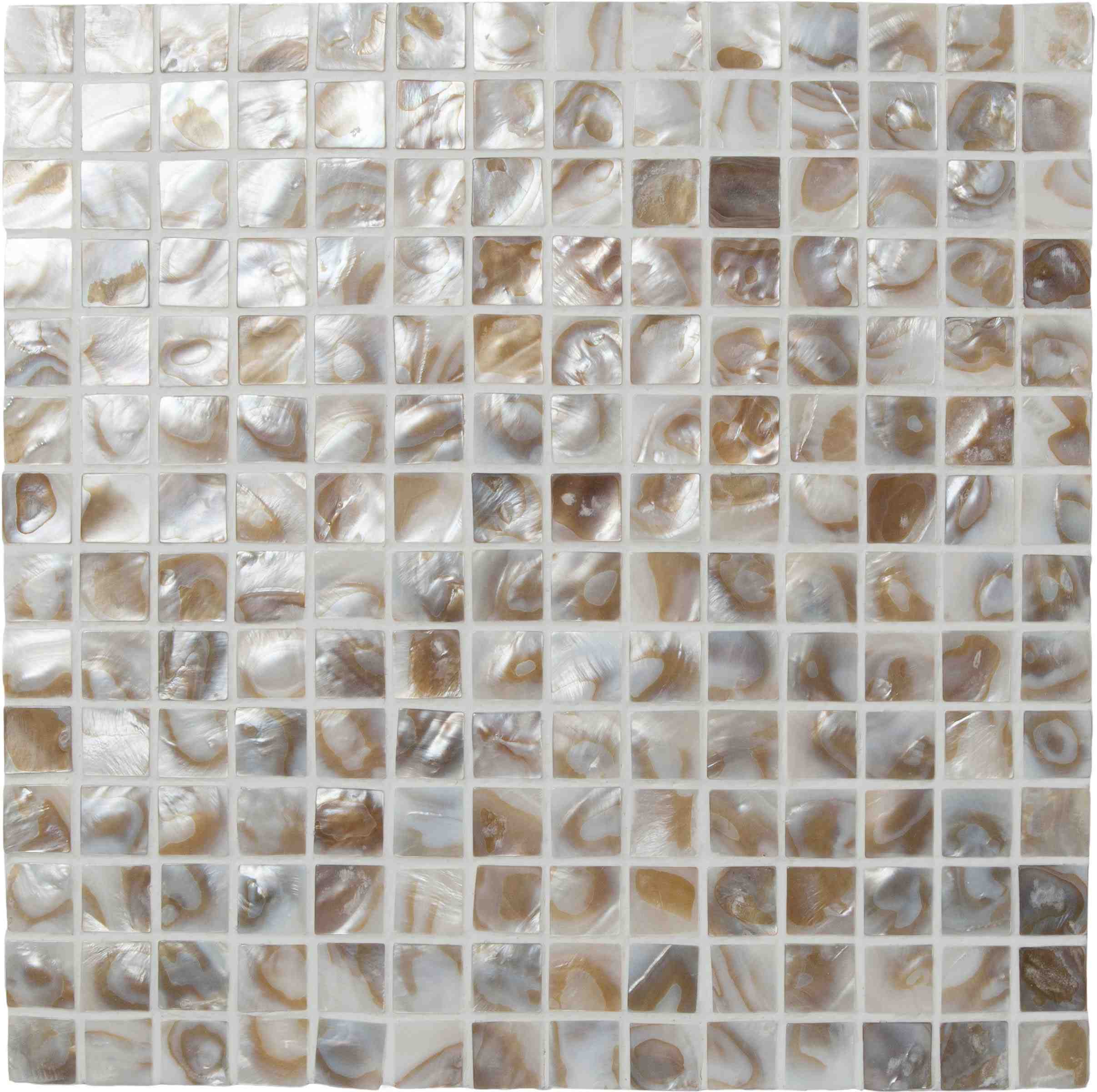 Original Style Mosaics Grace Shell Mosaic Tile 30x30cm