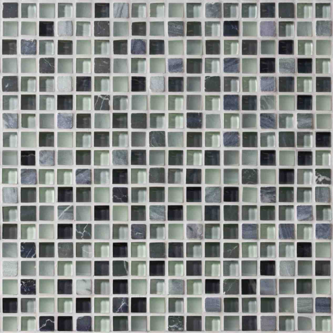 Original Style Mosaics Lial Earth And Fire Mixed Mosaic Tile 30x30cm