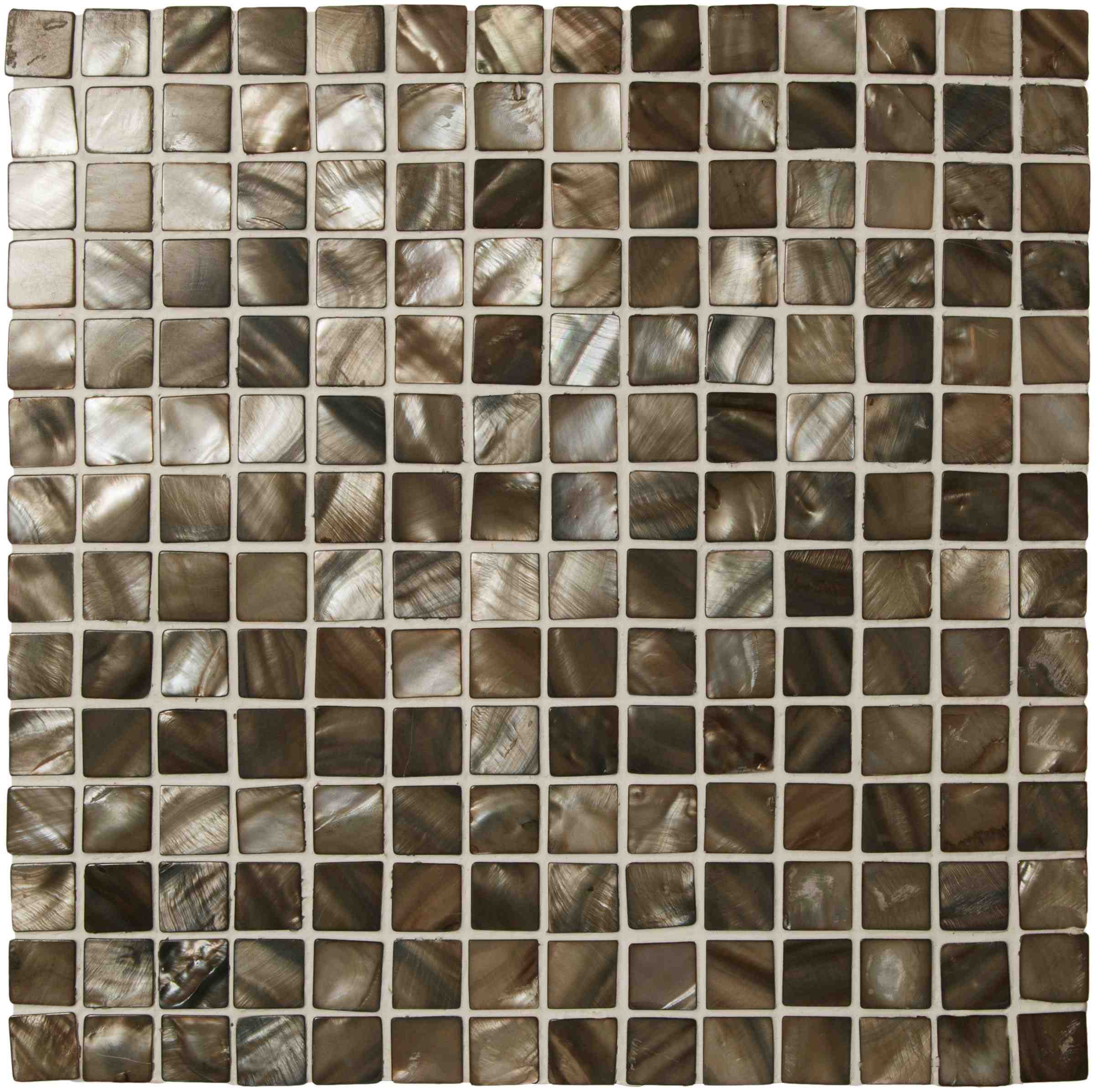 Original Style Mosaics Modesty Shell Mosaic Tile 30x30cm
