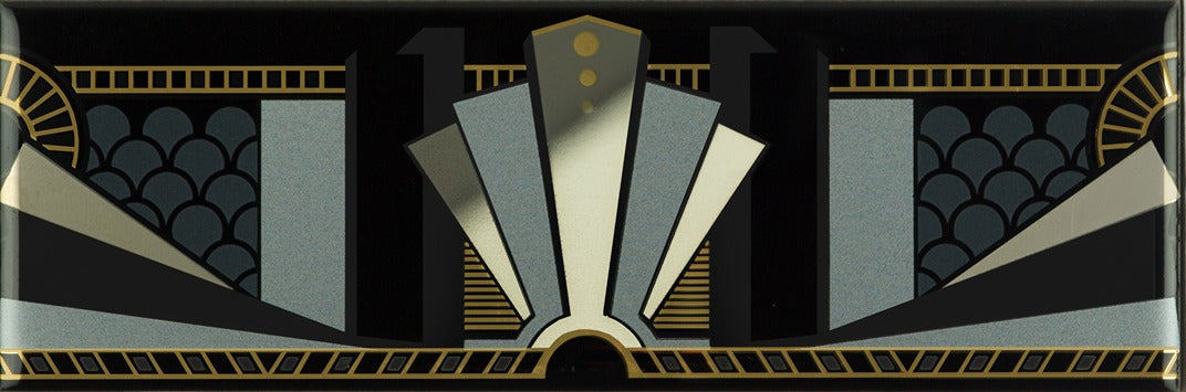 Original Style Artworks Art Deco Manhattan Border