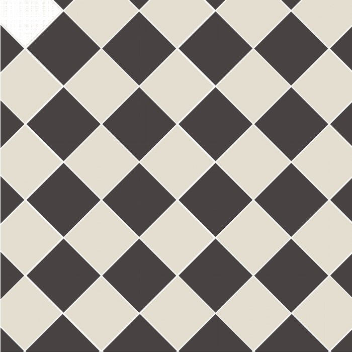 Original Style Victorian Oxford Black and White Pattern