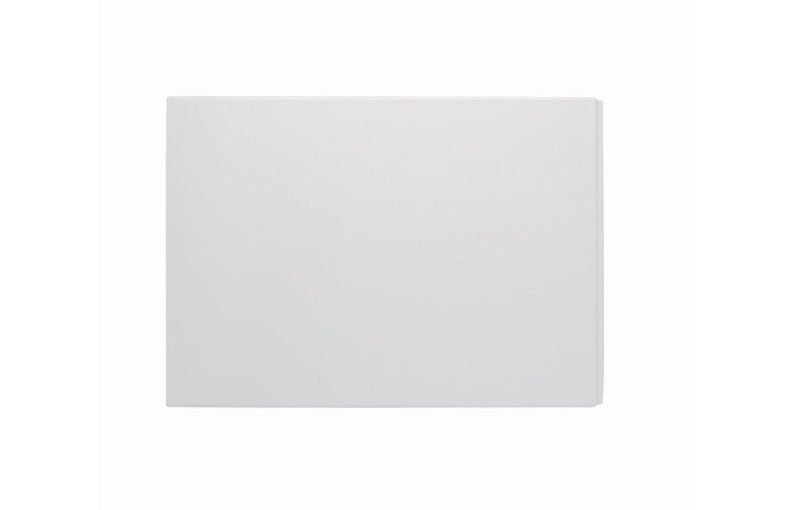 Bare 750mm End Panel - White