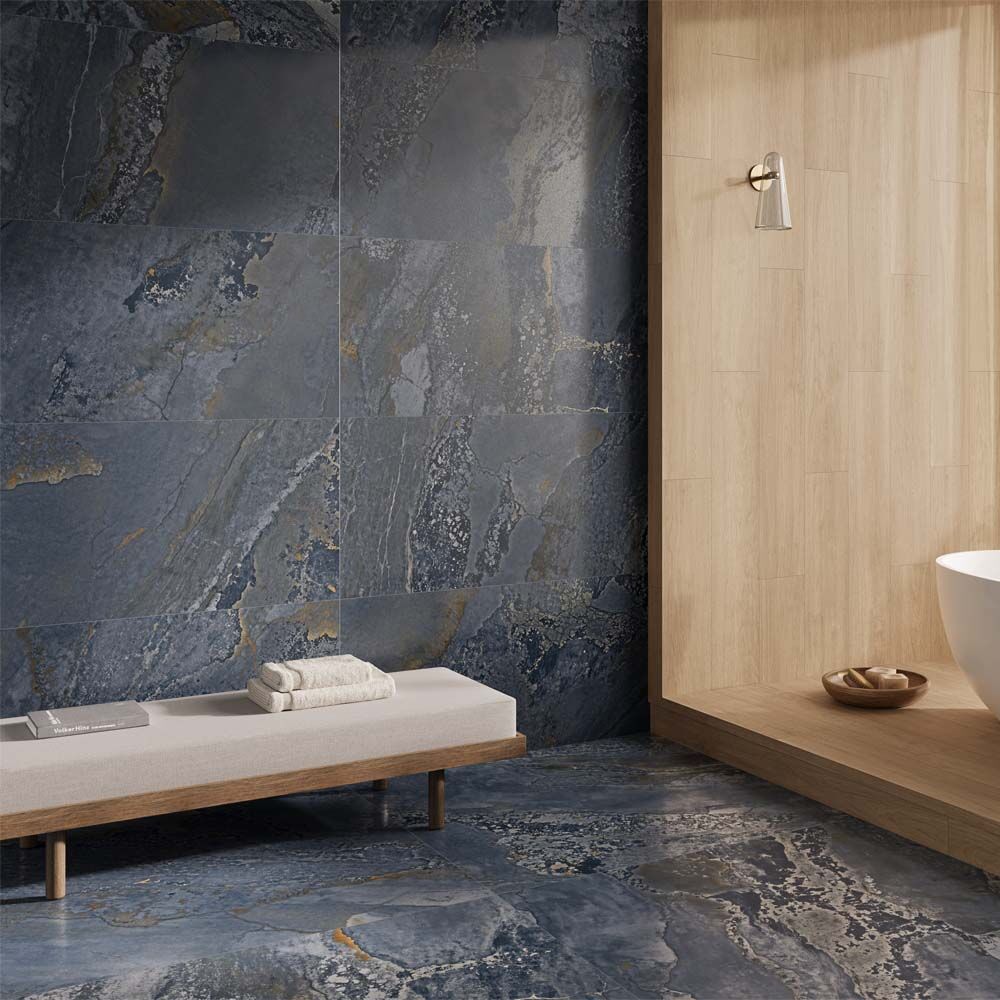 Planet Blue Glazed Polished Porcelain 1198x598mm-Verona-P14853