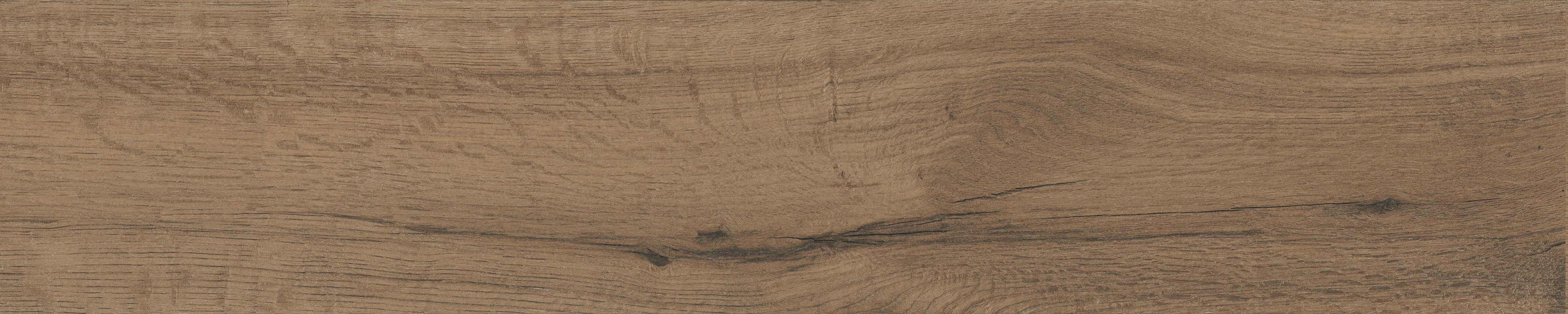 Soul Dark Oak Wood Effect Porcelain Floor Tile 23.3x120cm