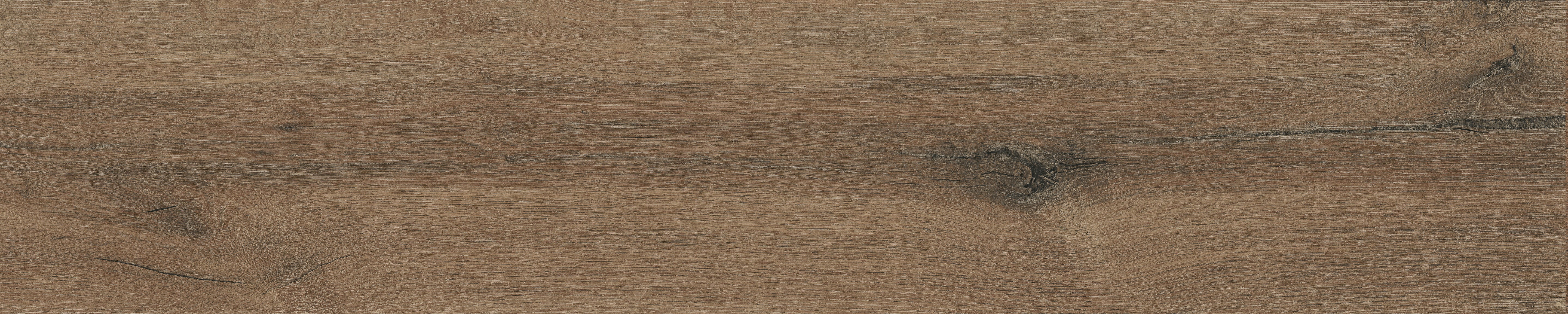 Soul Dark Oak Wood Effect Porcelain Floor Tile 23.3x120cm