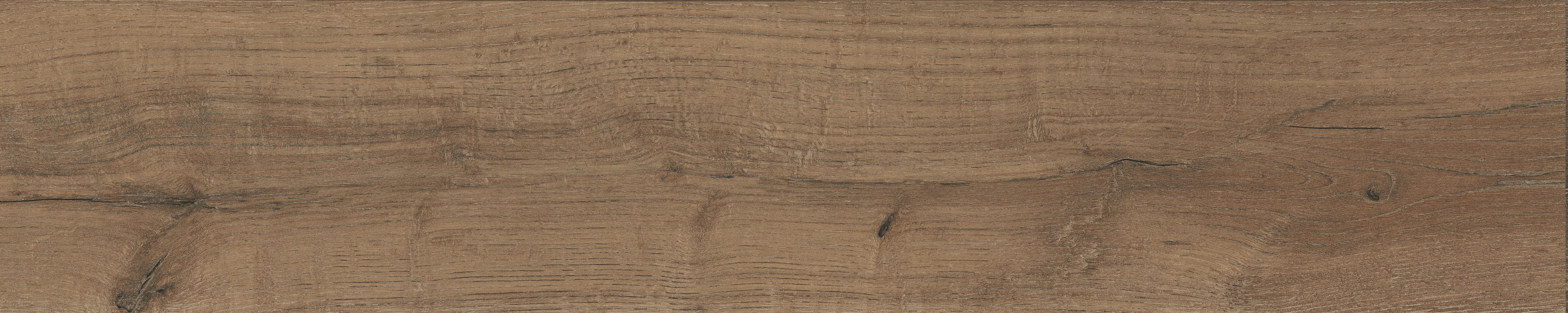 Soul Dark Oak Wood Effect Porcelain Floor Tile 23.3x120cm