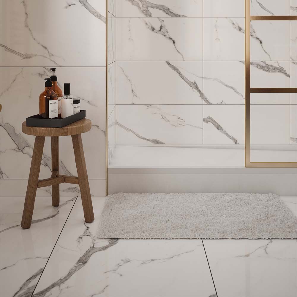 Verona Hera Marble Glazed Porcelain Wall & Floor Tile 30x60cm