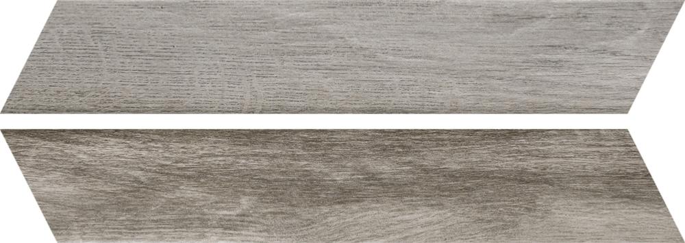 Rondine Vintage Chevron Grey Wood Effect Tile 7.5x40.7cm