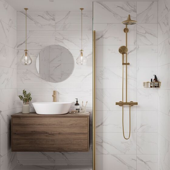 Vernazza Décor Matt Ceramic Wall Tile 30x60cm-Verona-P12845