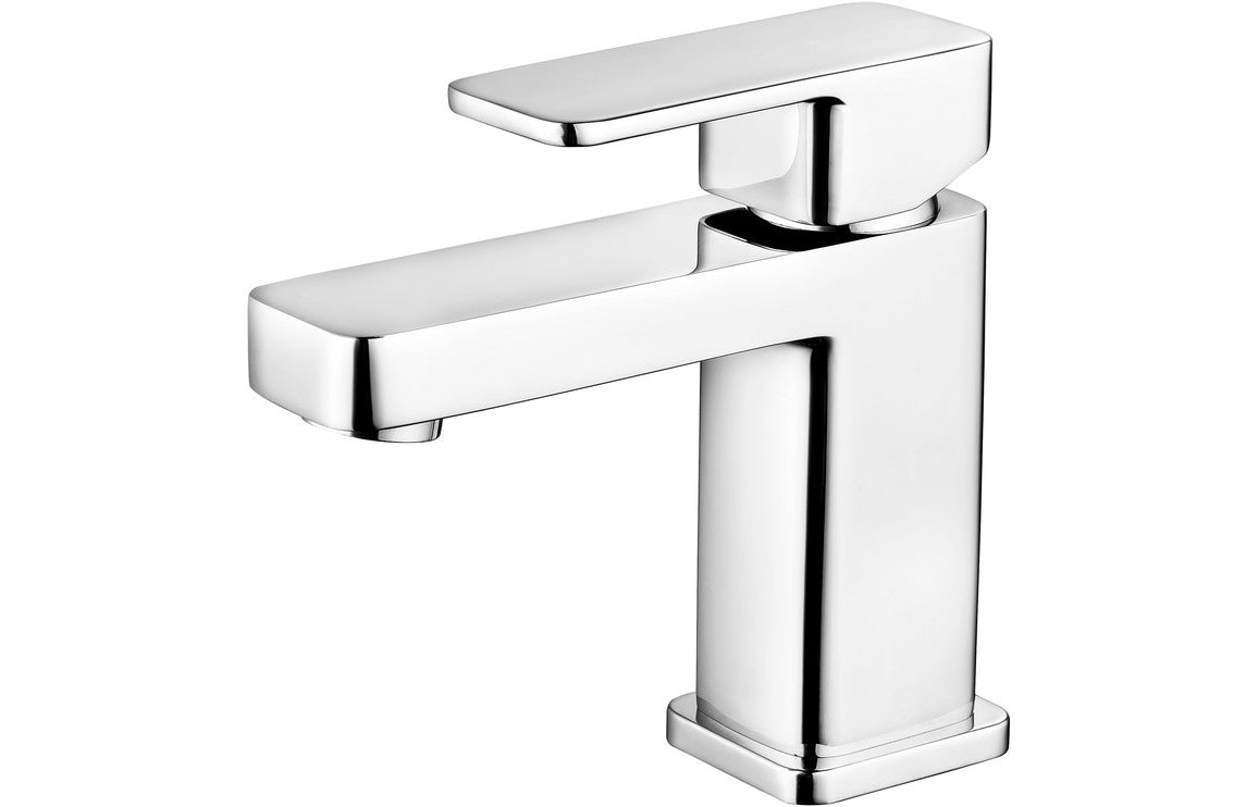 Adrio Cloakroom Basin Mixer & Waste - Chrome-Basin Taps-DITS1306-