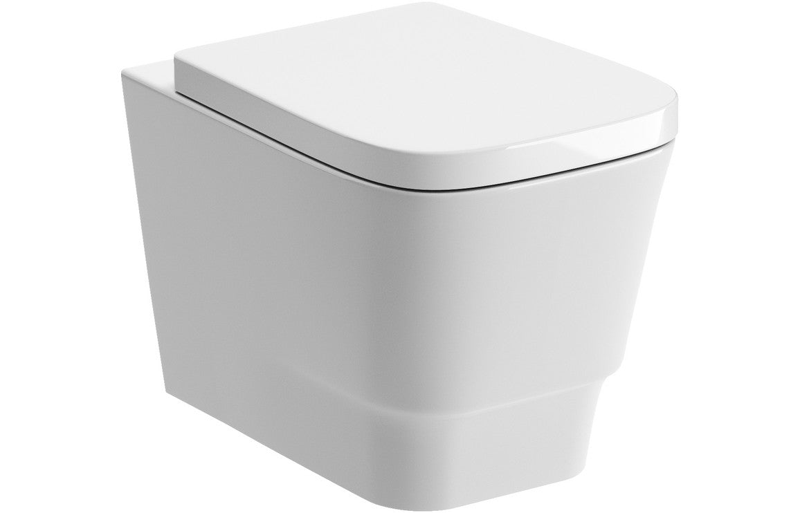 Amber Wall Hung WC & Soft Close Seat-Toilets-DIPTP0244-