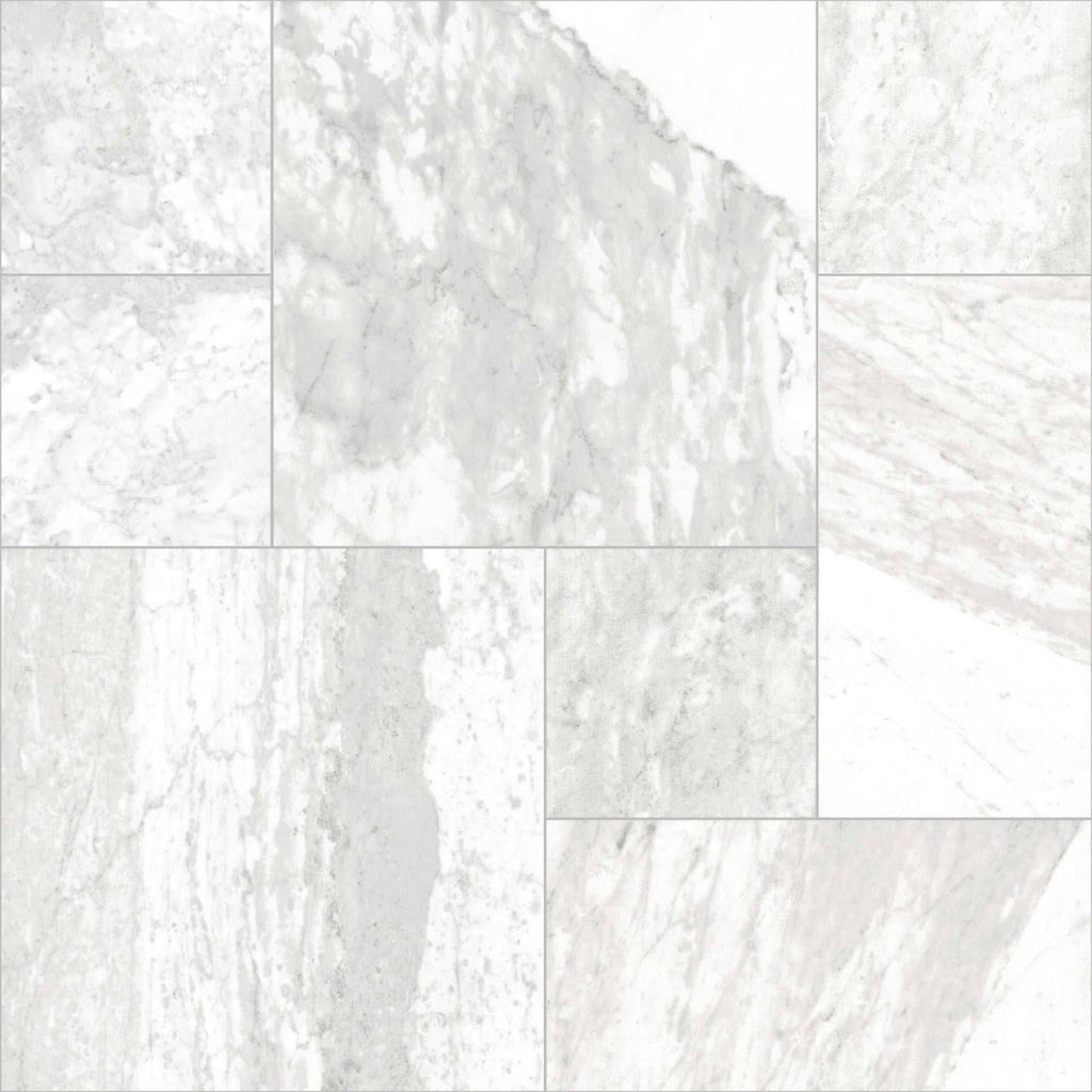 Arizona White Opus Modular Porcelain Floor Tile Set
