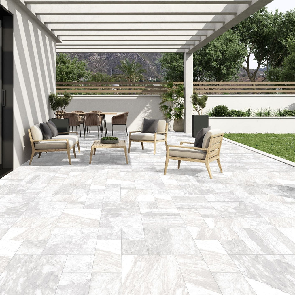 Arizona White Opus Modular Porcelain Floor Tile Set