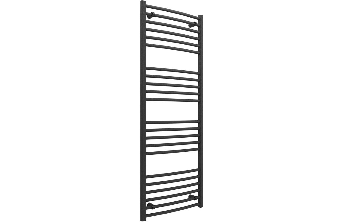 Aswan Curved 30mm Ladder Radiator-Heating-DIRA0178-500x1600mm-Anthracite-