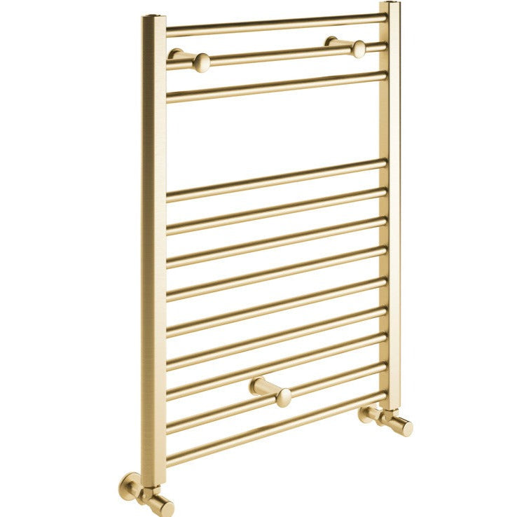 Aswan Straight 30mm Ladder Radiator-Heating-DIRA0154-500x800mm-Brushed Brass-