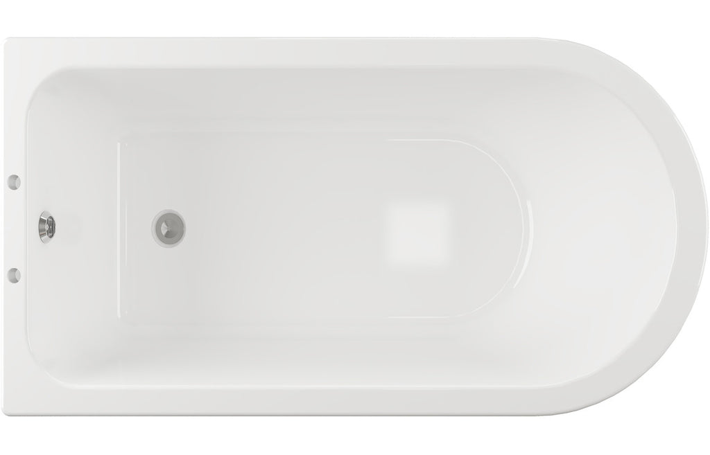 Avon Freestanding Bath 1500mm with chrome claw feet.-Baths-DIBFP2024-