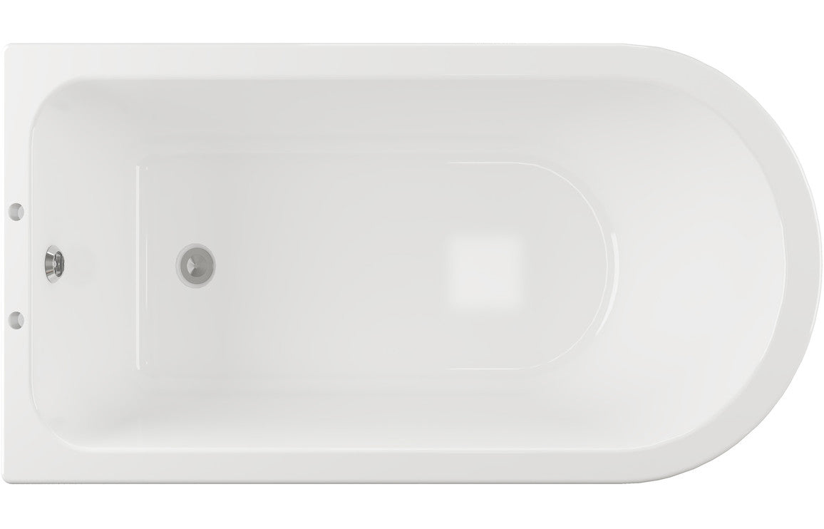 Avon Freestanding Bath 1500mm with chrome claw feet.-Baths-DIBFP2024-