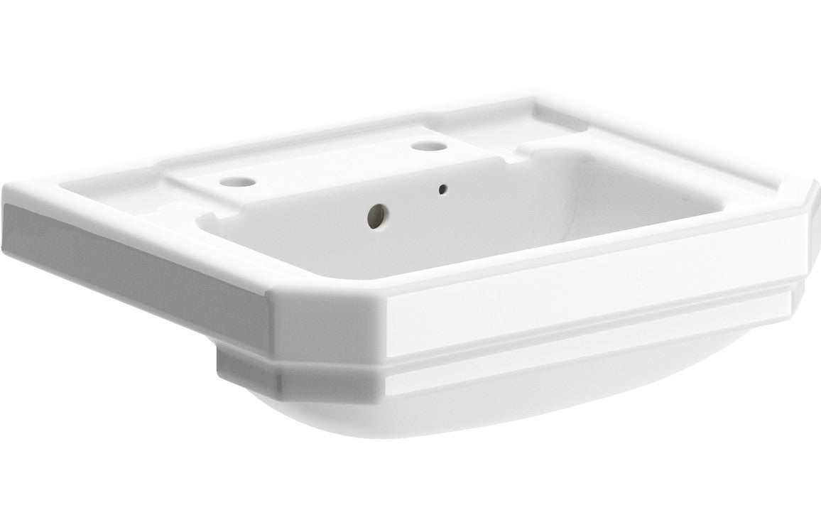 Berlington Traditional Semi Recessed Basin-Basins-DIPB2046-