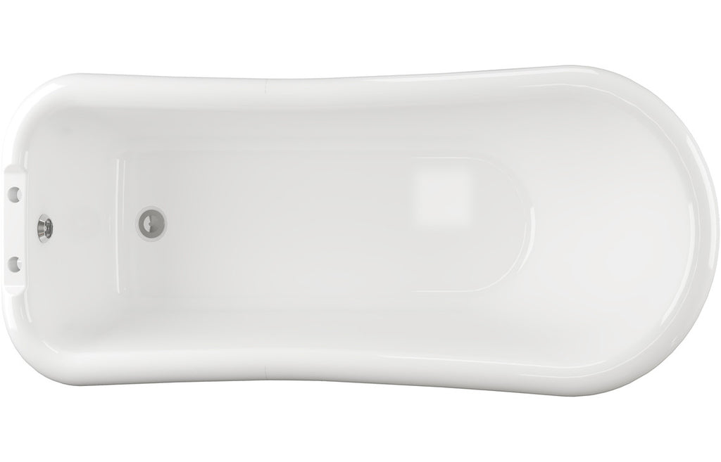Burlington Buckingham 1500mm Slipper Bath-Baths-BURLE6-
