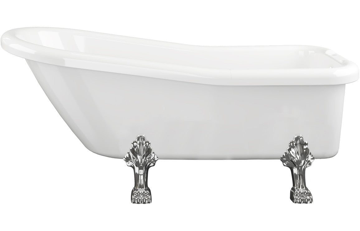 Burlington Buckingham 1500mm Slipper Bath-Baths-BURLE6-