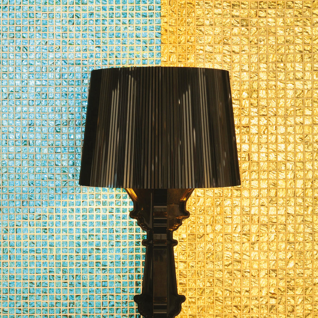 Byzantium Gold Gem Glass Mosaic Wall Tile 30x30cm-