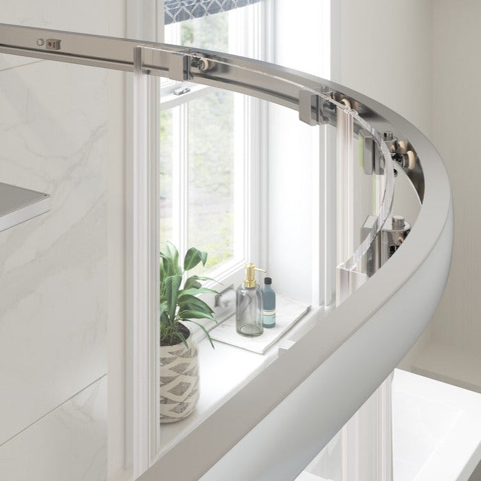 Capital Enclosure Offset Quadrant 2 Door 1200x900mm-Shower Enclosures-CAPCS0015-
