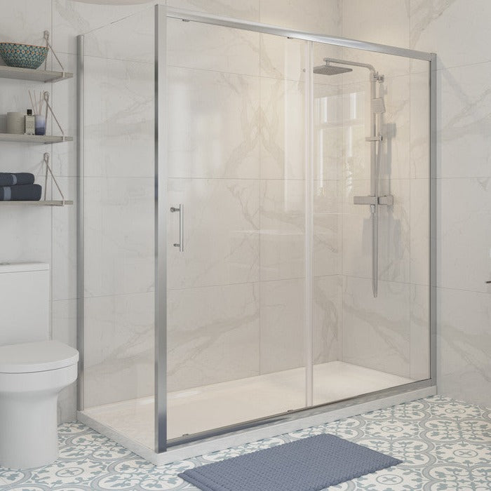 Capital Enclosure Sliding Door 1600mm-Shower Enclosures-CAPCS0037-