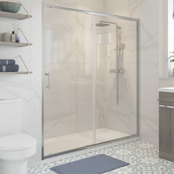 Capital Enclosure Sliding Door 1600mm-Shower Enclosures-CAPCS0037-
