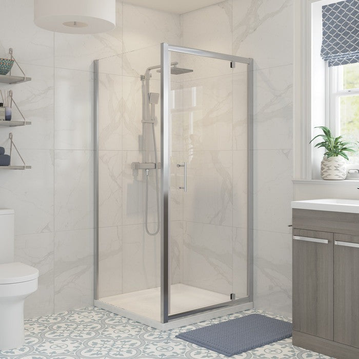 Capital6 700mm Pivot Door-Shower Enclosures-CAPCS0003-