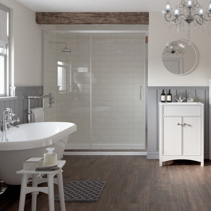 Capital8 1000mm Sliding Door-Shower Enclosures-CAPCS0391-