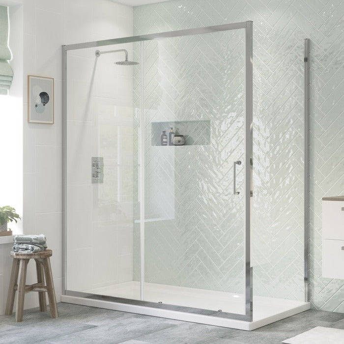 Capital8 1100mm Sliding Door-Shower Enclosures-CAPCS0359-