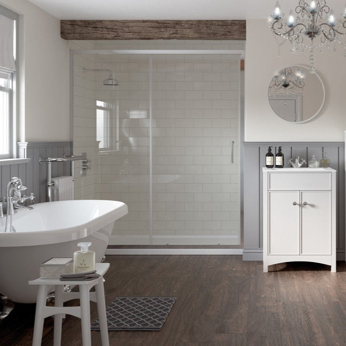 Capital8 1100mm Sliding Door-Shower Enclosures-CAPCS0359-