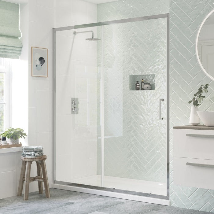Capital8 1100mm Sliding Door-Shower Enclosures-CAPCS0359-