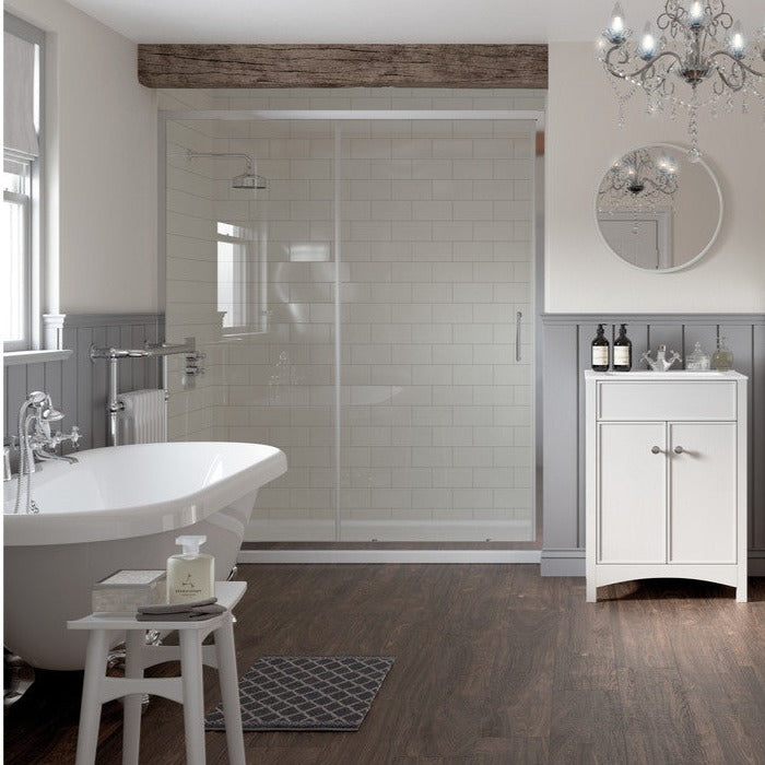 Capital8 1500mm Sliding Door-Shower Enclosures-CAPCS0362-