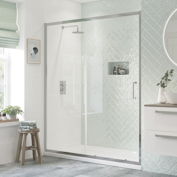 Capital8 1700mm Sliding Door-Shower Enclosures-CAPCS0838-