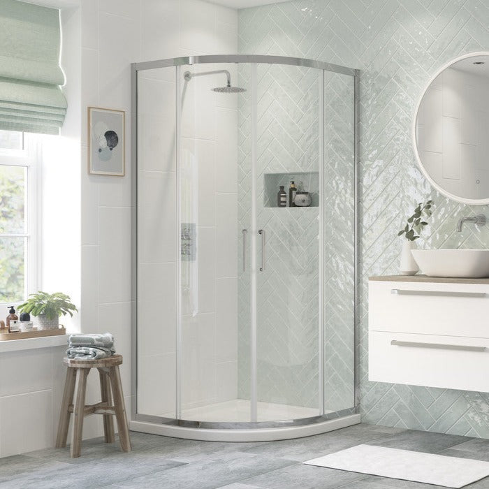 Capital8 900mm 2 Door Quadrant-Shower Enclosures-CAPCS0812-