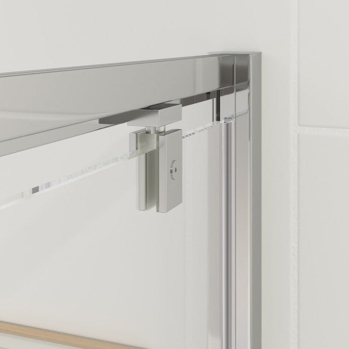 Capital8 Pivot Door 800mm Chrome-Shower Enclosures-CAPCS0803-