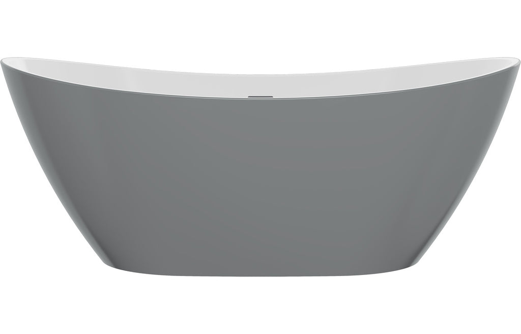 Celtic Freestanding Bath Grey-Baths-DIBF0070-