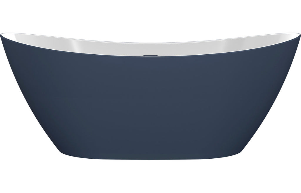 Celtic Freestanding Bath - Matt Blue-Baths-DIBF0088-