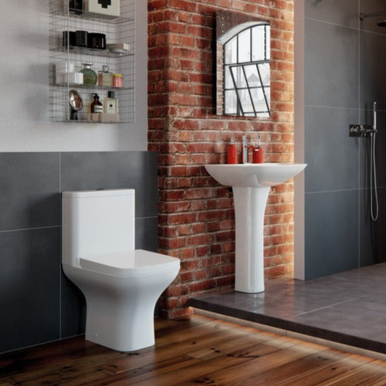 Cerys Back To Wall WC & Soft Close Seat-Toilets-DIPTP0172-