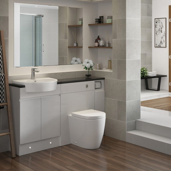 Colleen Rimless Back To Wall WC & Soft Close Seat-Toilets-DIPTP0156-