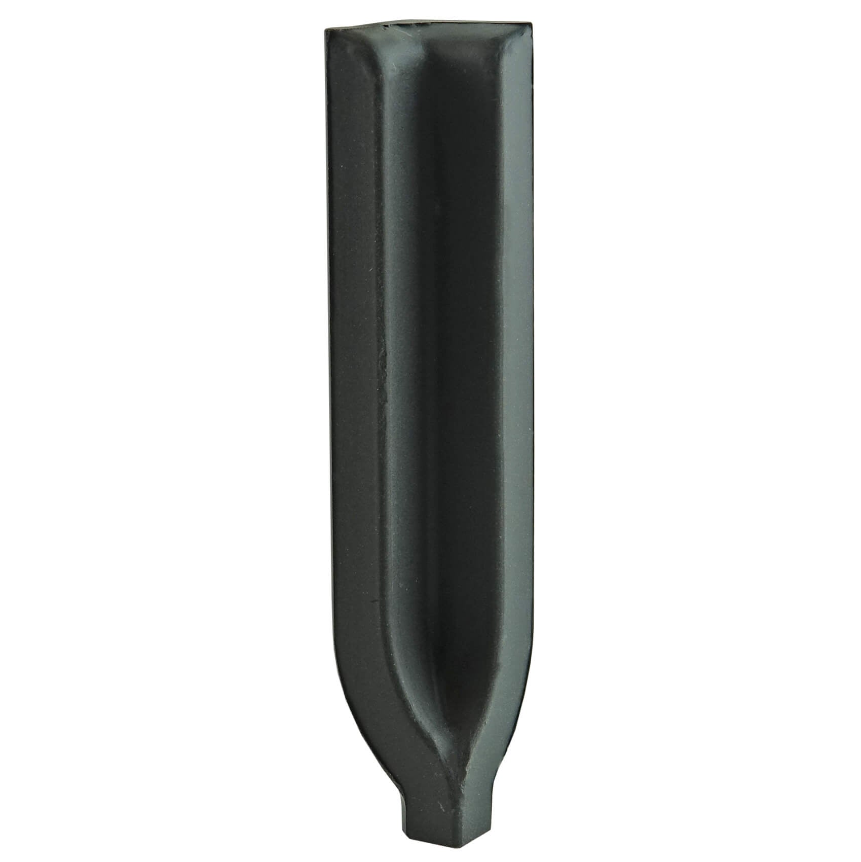 Dorset Woolliscroft Coving Internal Angle Black Quarry Tile 109x30mm-DW-CIBLK1103-tilesahead.co.uk