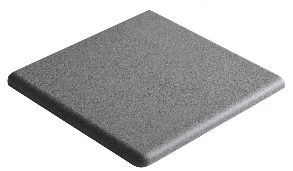 Dorset Woolliscroft Dark Grey Round Edge External Slip Resistant Quarry Tile 148x148mm-DW-RXDGR1515-tilesahead.co.uk
