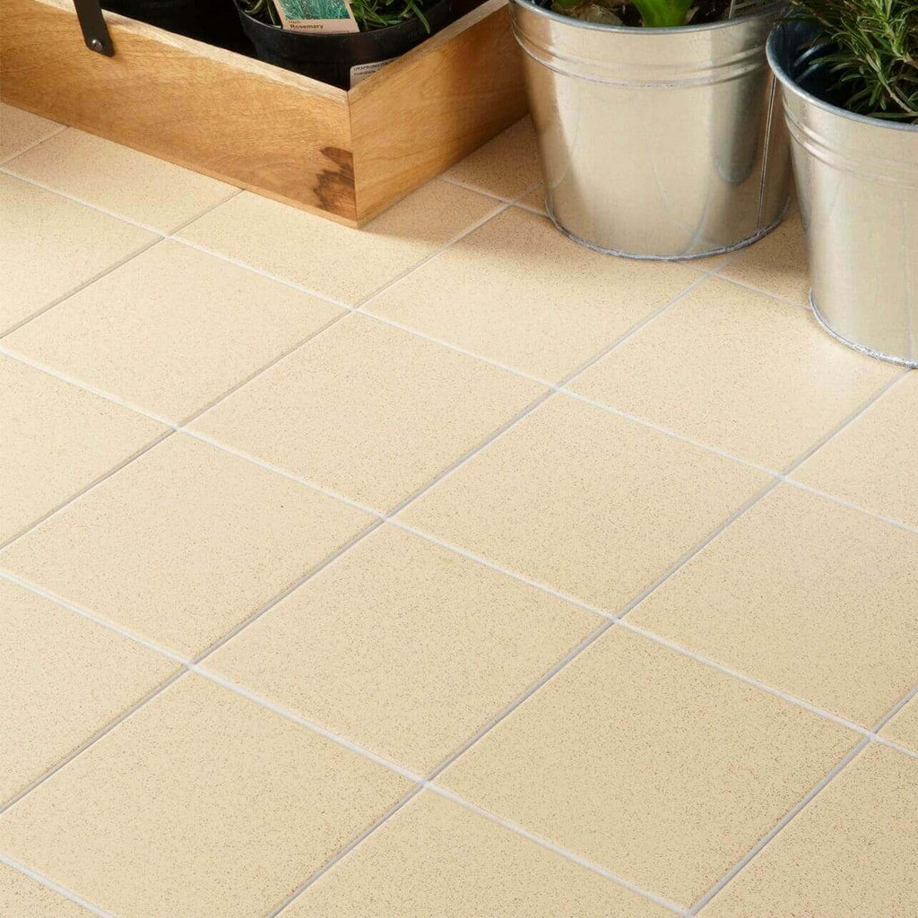 Dorset Woolliscroft Flat Stone Slip Resistant Quarry Tile 148x148mm-DW-FLSTO1515-tilesahead.co.uk