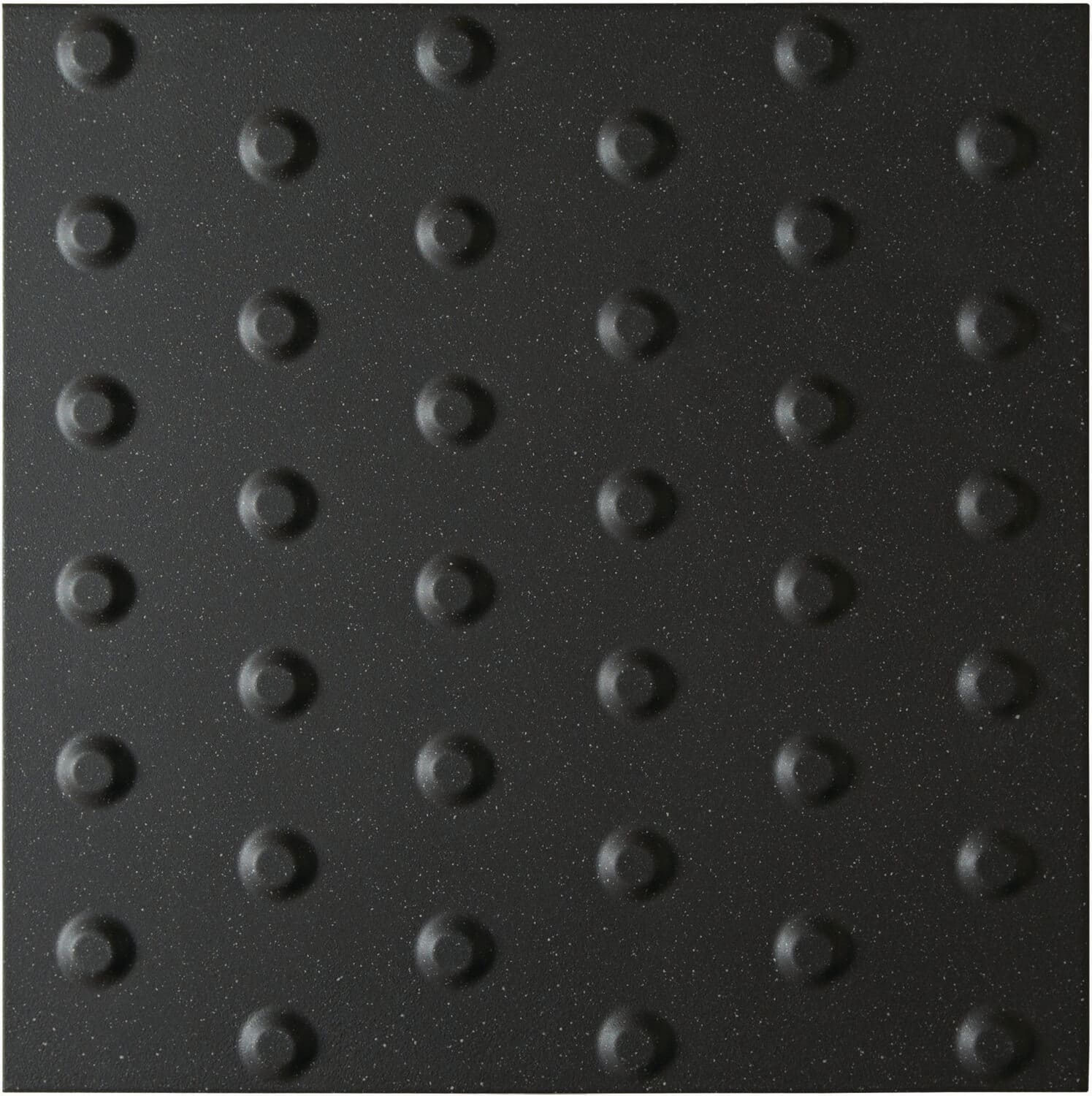 Dorset Woolliscroft Tactile Blister Anthracite Slip Resistant Quarry Tile 400x400mm-DW-TBANT4040-tilesahead.co.uk