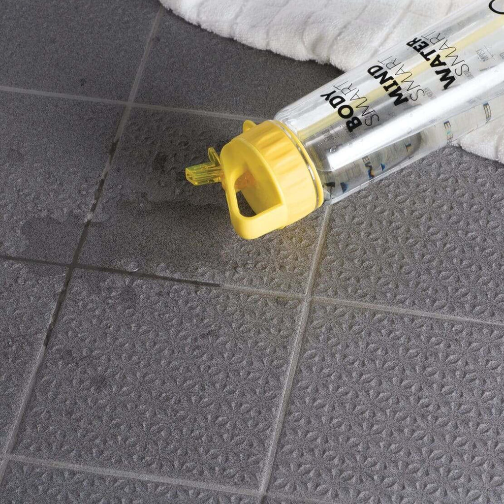 Dorset Woolliscroft Tetra Dark Grey Slip Resistant Quarry Tile 300x300mm-DW-TEDGR3030-tilesahead.co.uk