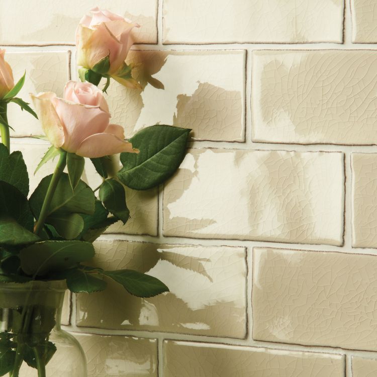 The Winchester Tile Collection  Residence Arcadian Crackle Half Tile